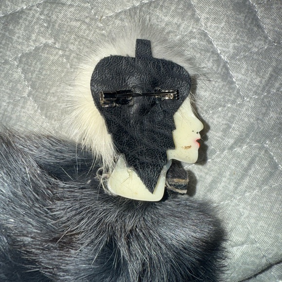 Elegant Fur Trimmed Doll - Picture 3 of 3